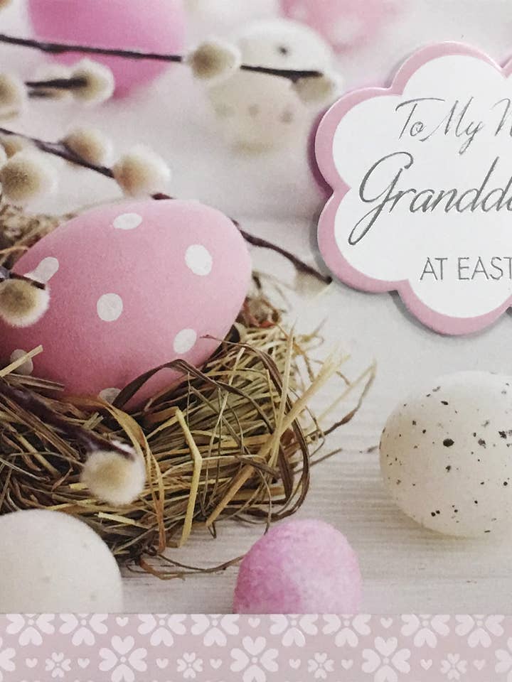 RDG Easter Greeting Cards - Granddaughter (3pk) 39558 for wholesale by A-Line Greetings