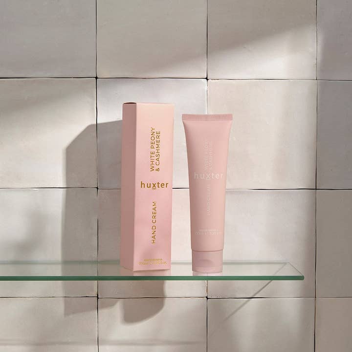 Huxter - Wholesale Hand Cream/Lotion - 100ml Hand Cream - White Peony & Cashmere (Pink)2