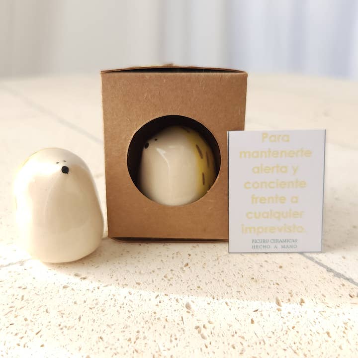 Picuru ceramicas - Wholesale Decorative Figurine - Porcupine Amulet of Self-Protection, 5 languages2