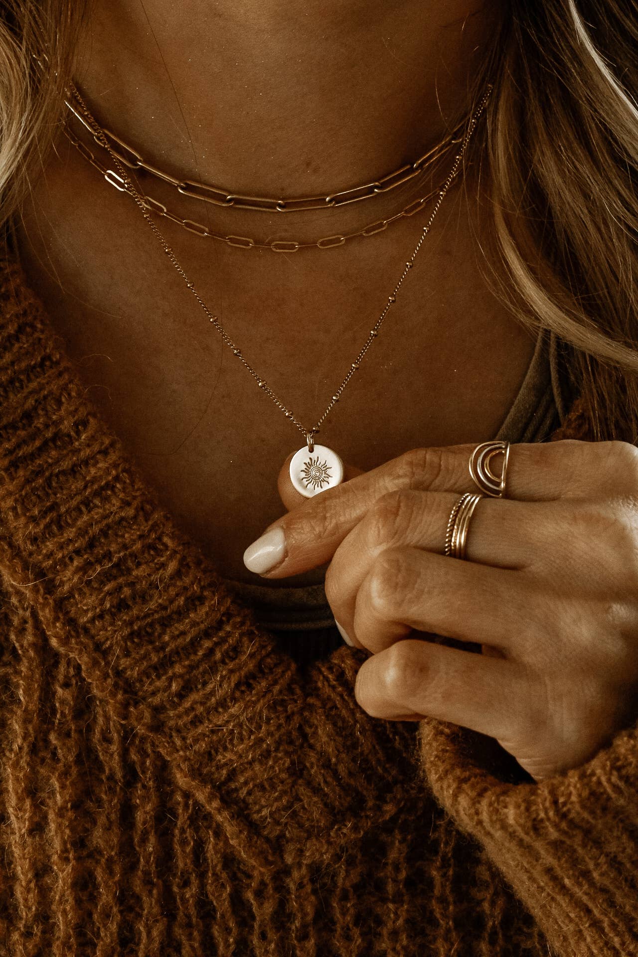 Everly Made – wholesale Link & chain necklace – Sierra Paperclip Chain4