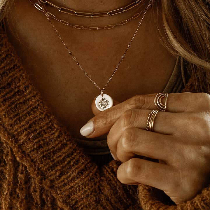 Everly Made – wholesale Link & chain necklace – Sierra Paperclip Chain4