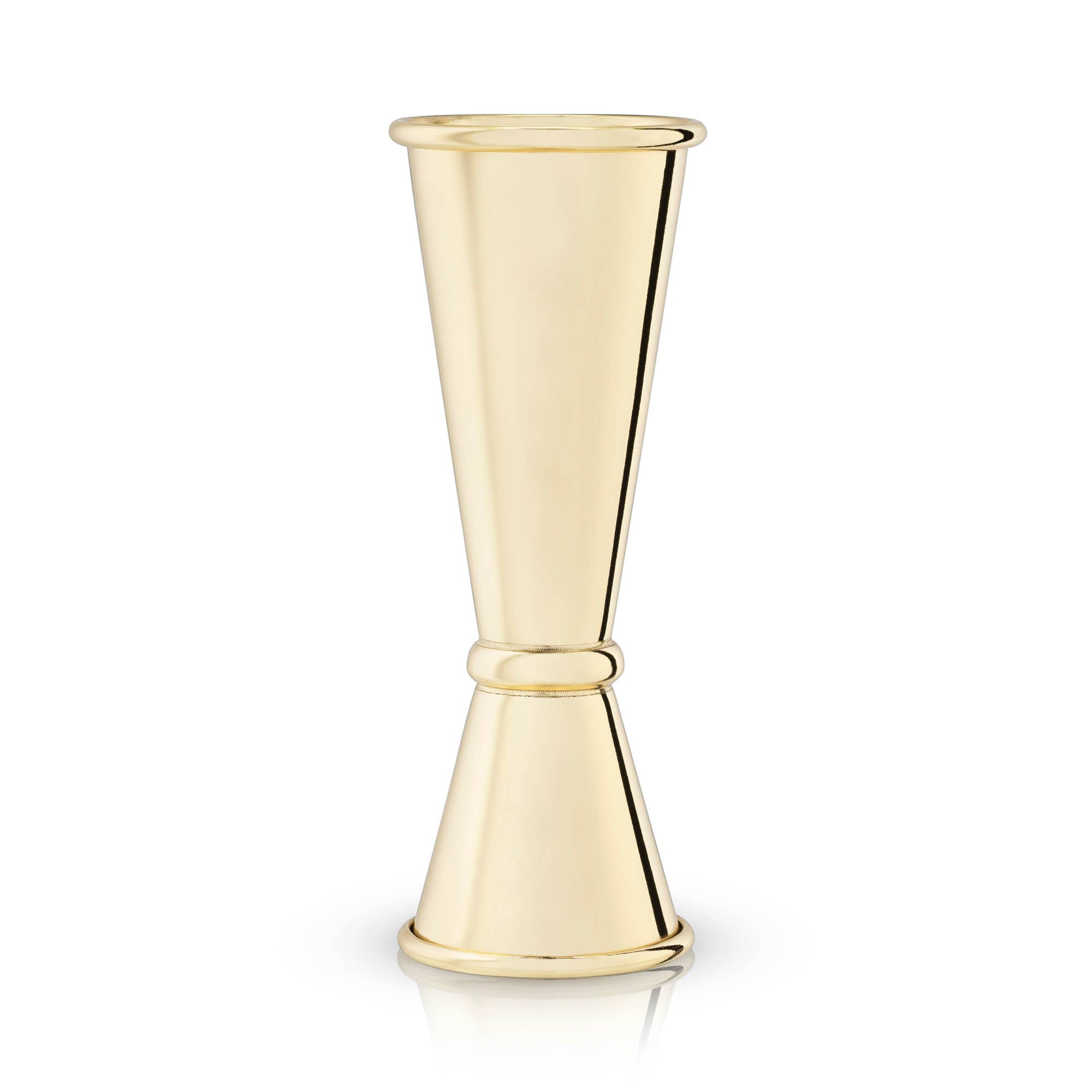 Viski - Wholesale Jigger - Belmont™ Large Gold Plated Japanese Style Makoto Jigger