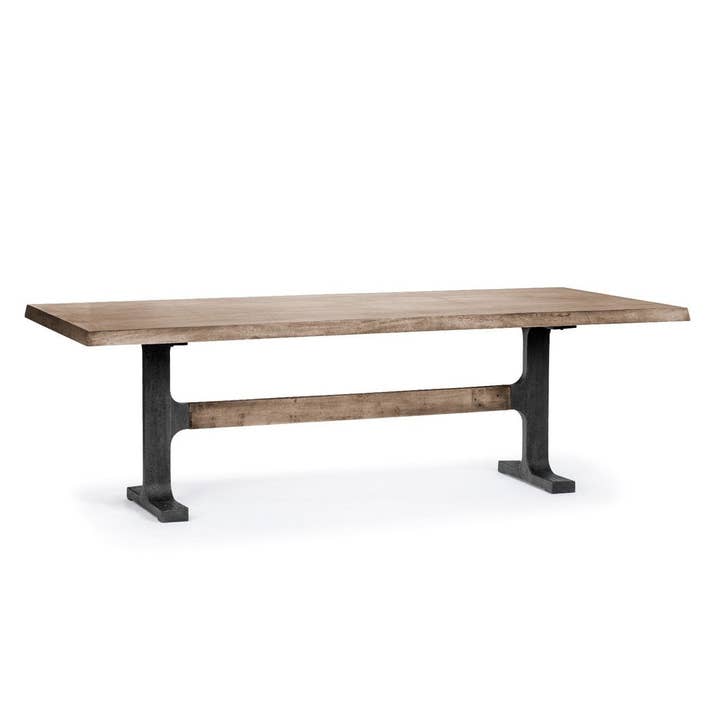 Araxi Solid Wood Top Rectangular Dining Table for wholesale by LOOMLAN