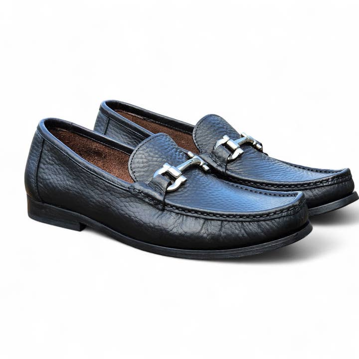 Horsebit Loafer met Leren Zool voor wholesale door Carrucci Shoes