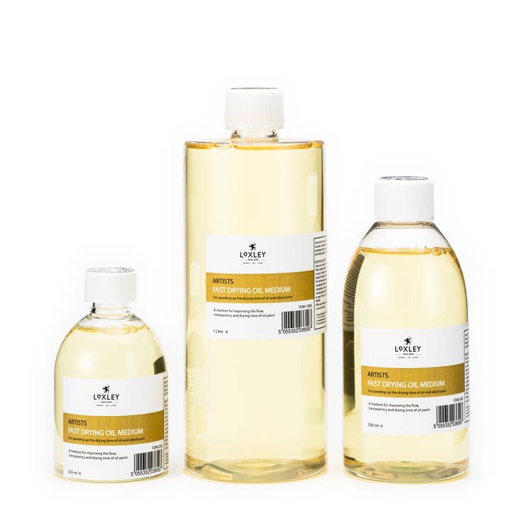 Olio medio ad asciugatura rapida per artisti per la vendita all'ingrosso da parte di Loxley Arts