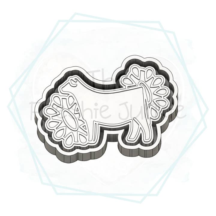 The Freshie Junkie, LLC - Wholesale Craft Supplies - *NEW RELEASE* Show Heifer with Conchos Freshie Mold