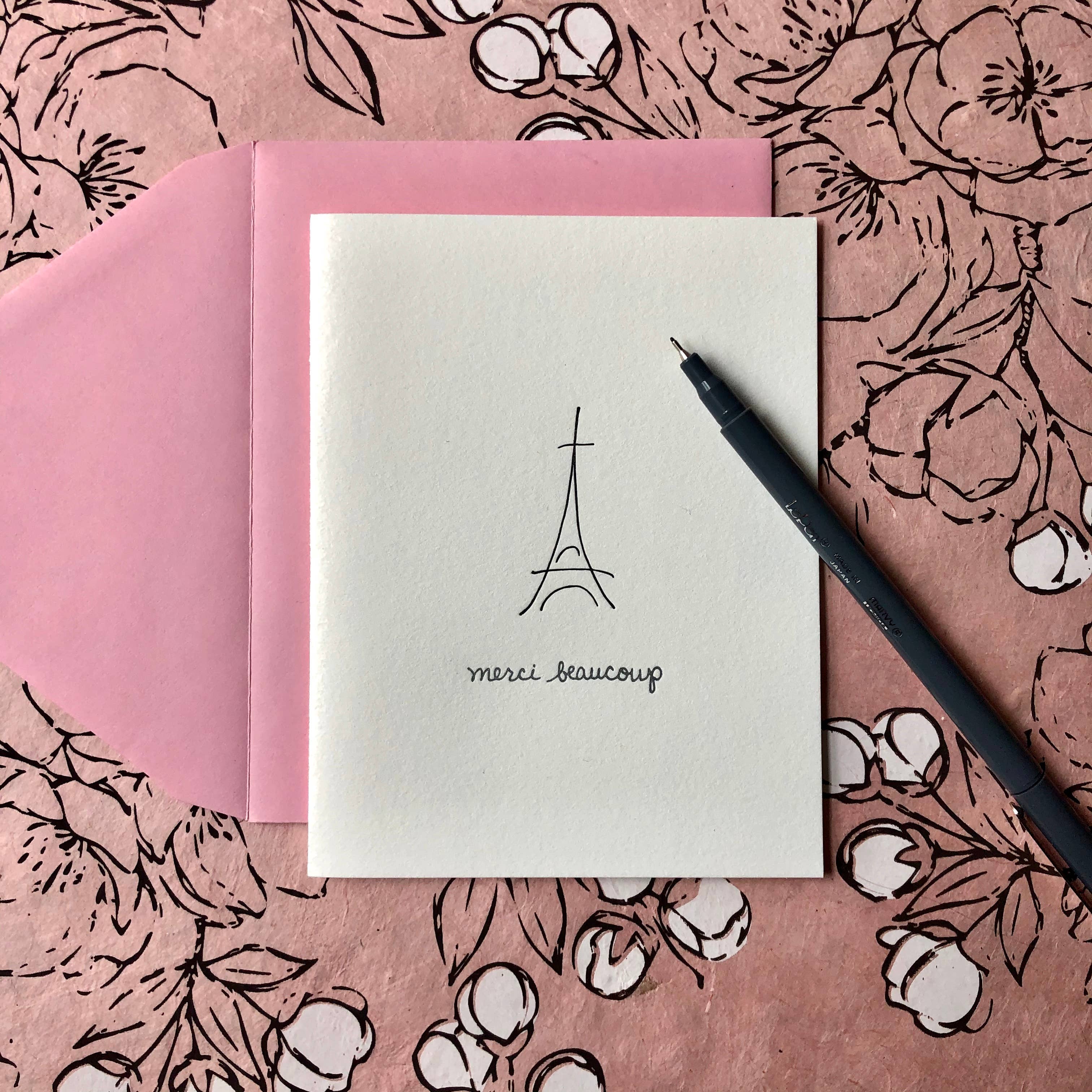 Albertine Press - Vente Assortiments de papeterie/cartes - Beaucoup Merci - Coffret1