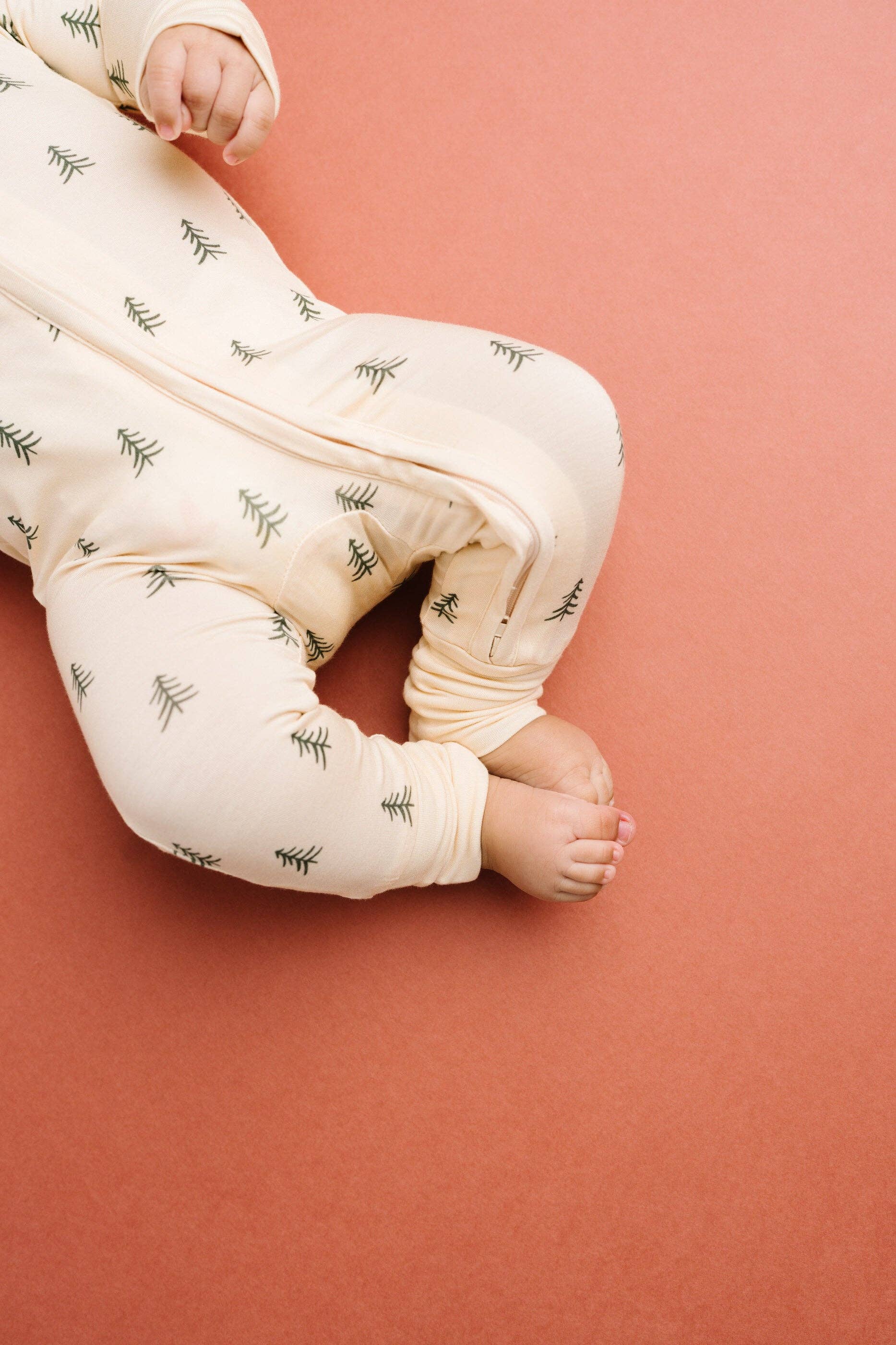 Little One Shop - Wholesale Sleepsuit - Baby - Pine Forest Bamboo Sleeper1