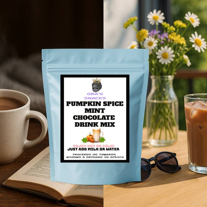 Maqoba - Wholesale Hot Cocoa Mix/Kit - Pumpkin Spice flavored Chocolate Drink Mix (Hot or Cold)3