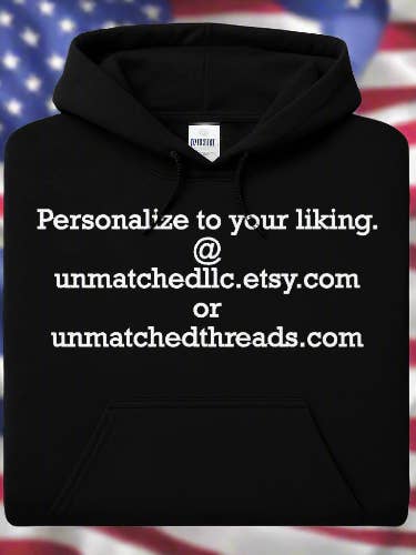 Broderad anpassad huvtröja/crewneck, din konst, din stil, långärmad, klassisk passform, unisex vuxen för wholesale av UNMATCHED