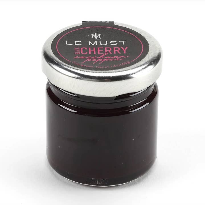 Conserva de Cereja Preta com Pimenta Sichuan, 1.4oz por atacado de Le Must Condiments