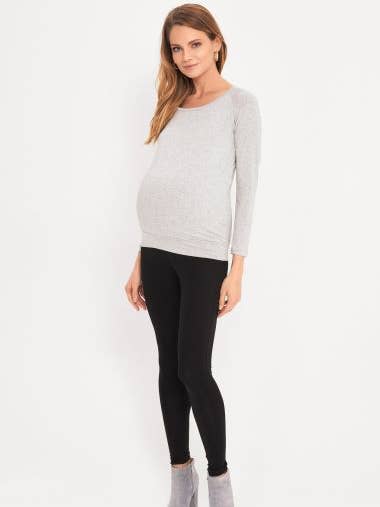 LONGSLEEVE TOP GREY for wholesale by Cool Mama