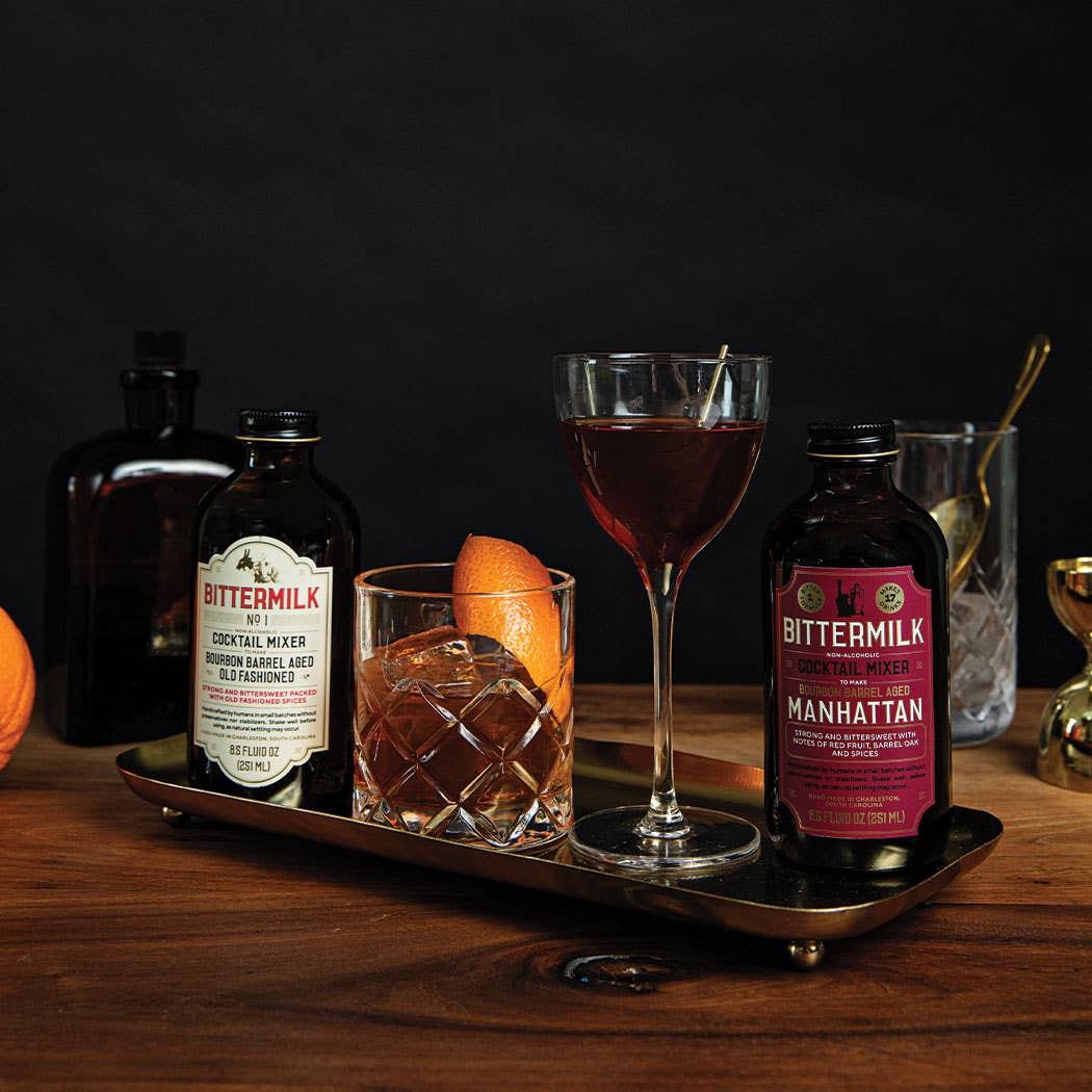 Bittermilk Bottling Co. - Wholesale Cocktail Mix/Syrup - Bourbon Barrel Aged Manhattan Cocktail Mixer5