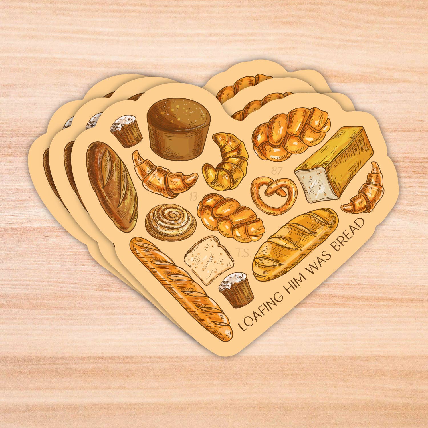 The Orange Ampersand - Wholesale Sticker - Loafing Him Was Bread Tay Sticker | Showgirl1