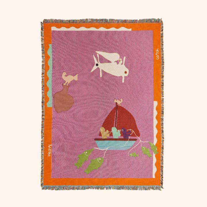 Schwere Catch-Wolldecke für den Großhandel von Amechi