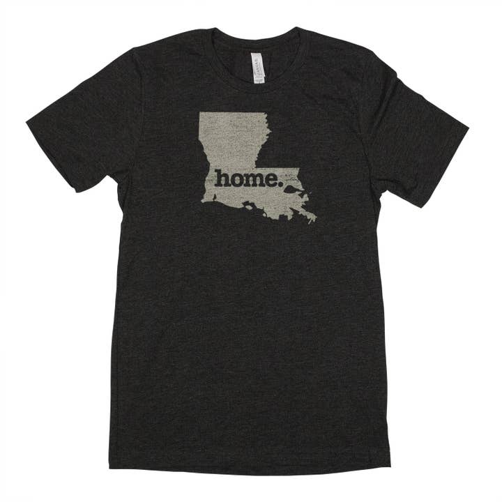 Louisiane - maison. T-shirt unisexe pour hommes pour la vente par Home State Apparel