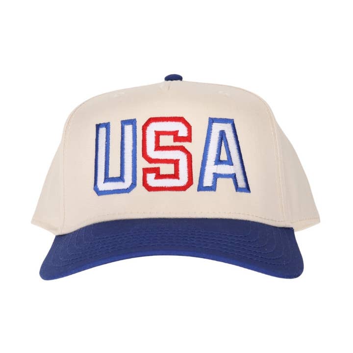 USA Canvas Trucker Hat for wholesale by Stitch Your Style