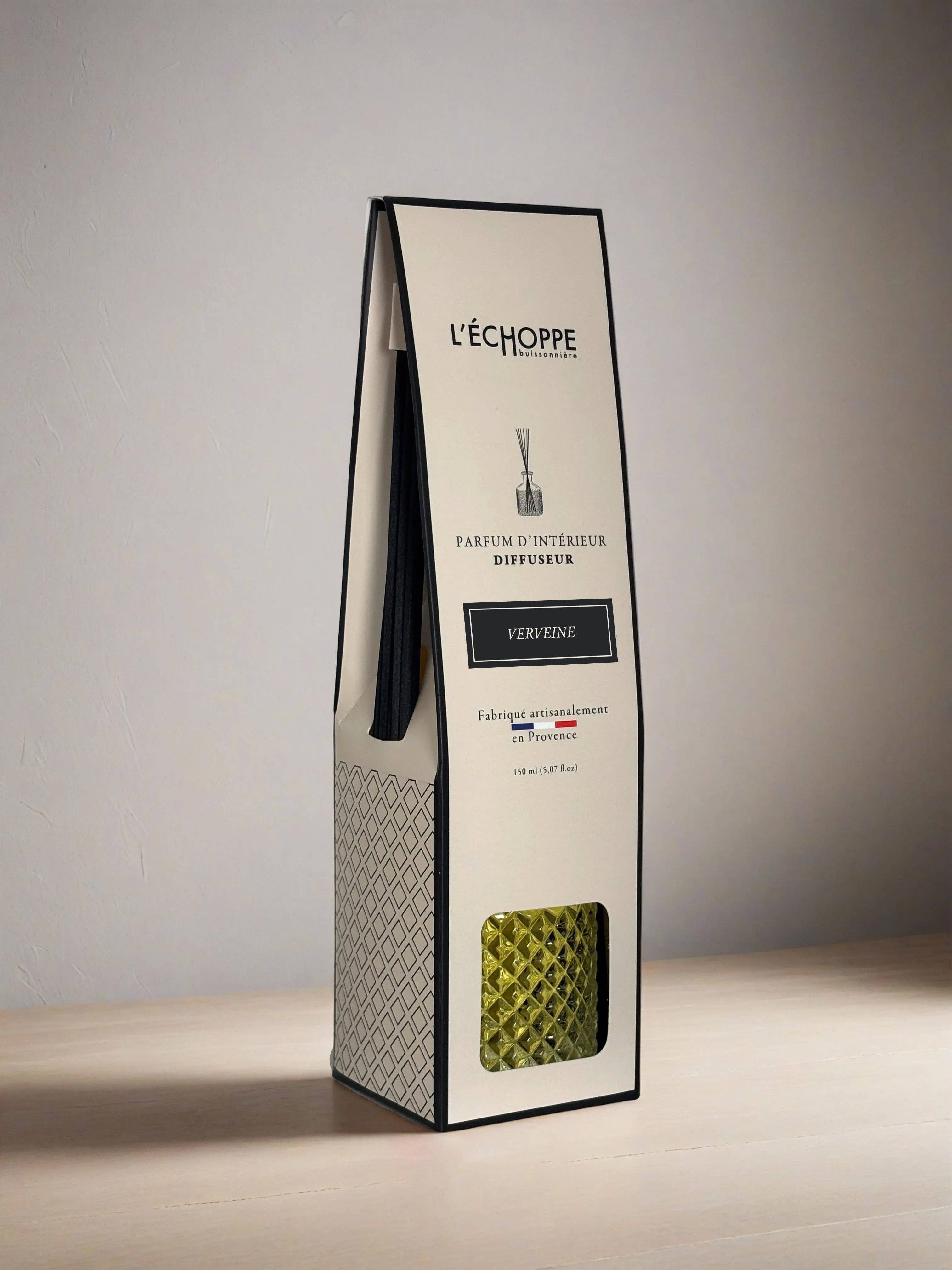 L'Échoppe Buissonnière – wholesale Reed diffuser – Verbena - Reed Diffuser 150ml2