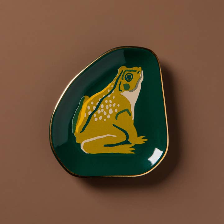 Danica Studio - Wholesale Jewelry Dish - Danica Studio Boundless Frog Shaped Ceramic Trinket Tray5