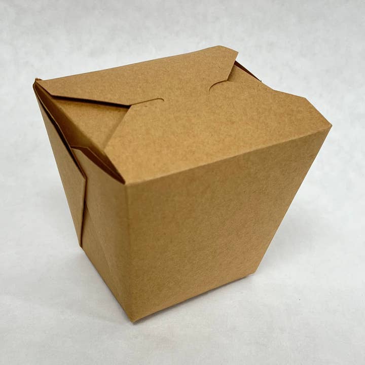 Food Pail Box Kraft Brown 8oz-64oz (Pack of 360) for wholesale by MTC