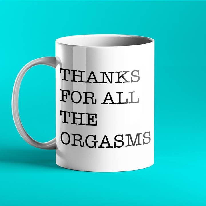 Thanks for All The Orgasms - Funny, Rude for wholesale by Prickly Cards