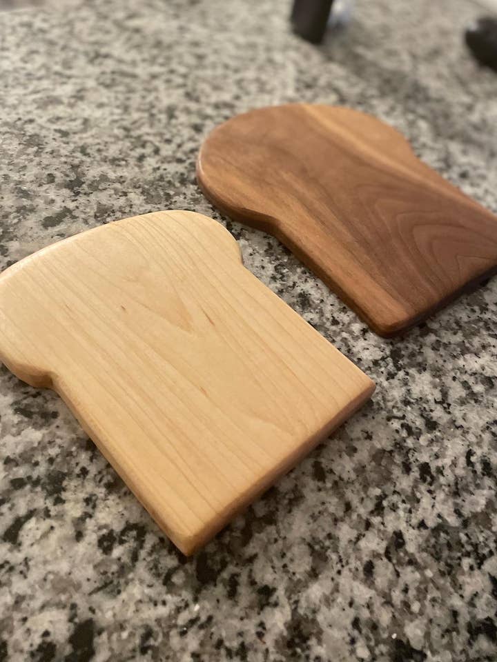 Walnut/Maple Butter Board for wholesale by Umbrella Custom Woodworking