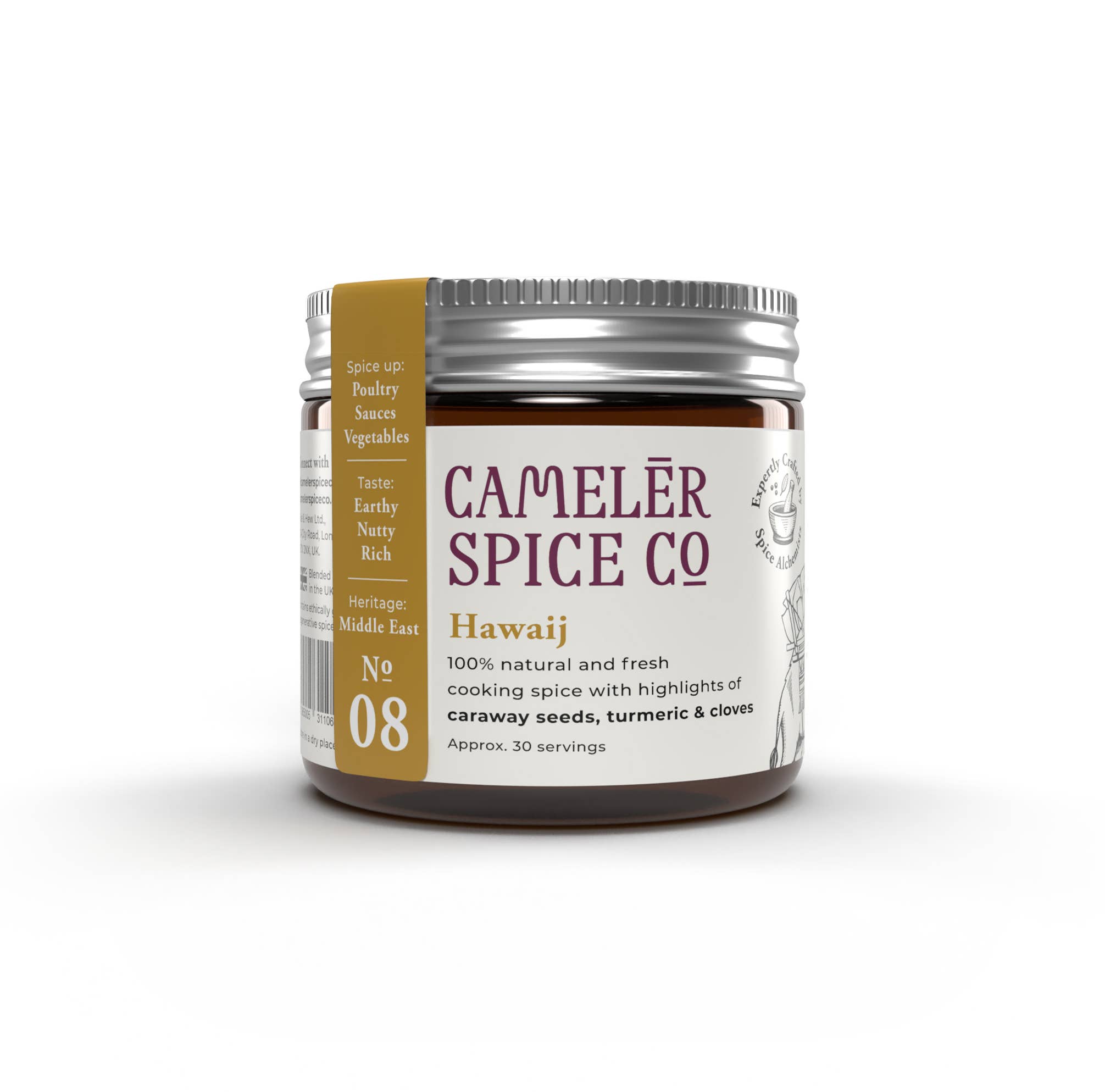Camelēr Spice Co. - Vente Mélanges d'épices séchées - Hawaï - Mélange d'épices yéménite savoureux