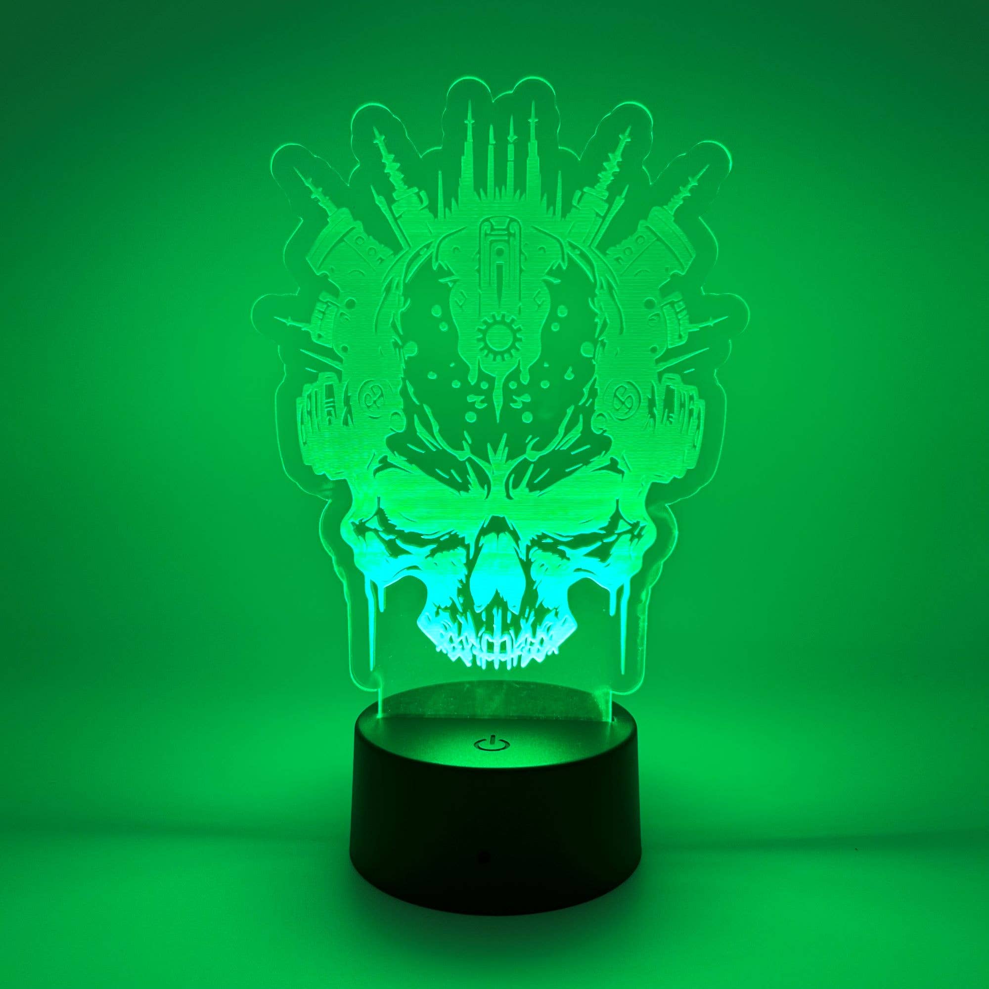 The 308 Collective – wholesale Accent/desk lamp – Mechanical Skull LED Light | Mech Skull Lamp | Skull Gifts9