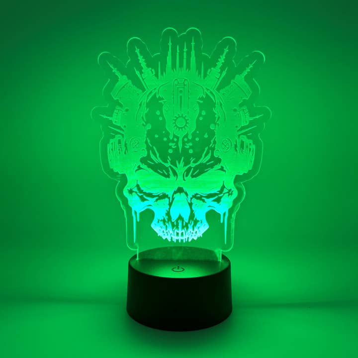The 308 Collective - Wholesale Accent/desk lamp - Mechanical Skull LED Light | Mech Skull Lamp | Skull Gifts9
