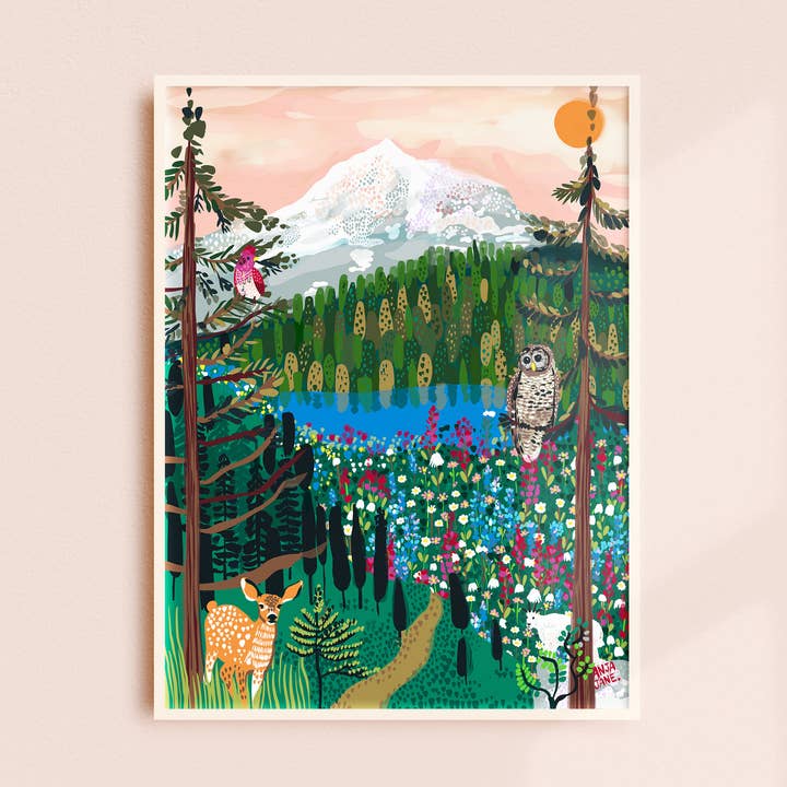 Tahoma Art Print for wholesale by Anja Jane