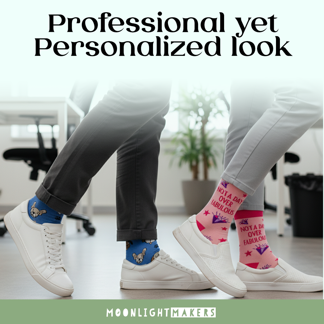 Moonlight Makers - Vendita all'ingrosso Calzini - Unisex - I'd Rather Be Golfing - Divertenti calzini unisex - Regalo per il golf9