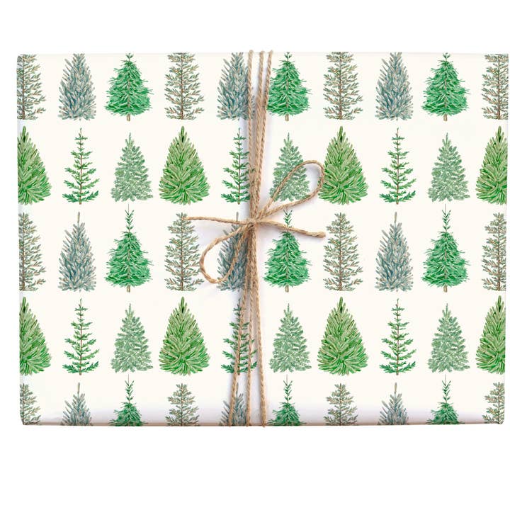 Rouleau de papier cadeau sapin de Noël éternel pour la vente par Lana's Shop