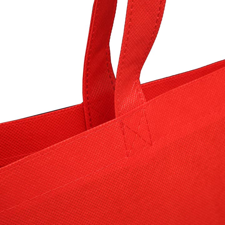 Red Eco-Friendly Shopping Bags/Tote Bags Pack of 100 Bags for wholesale on Faire