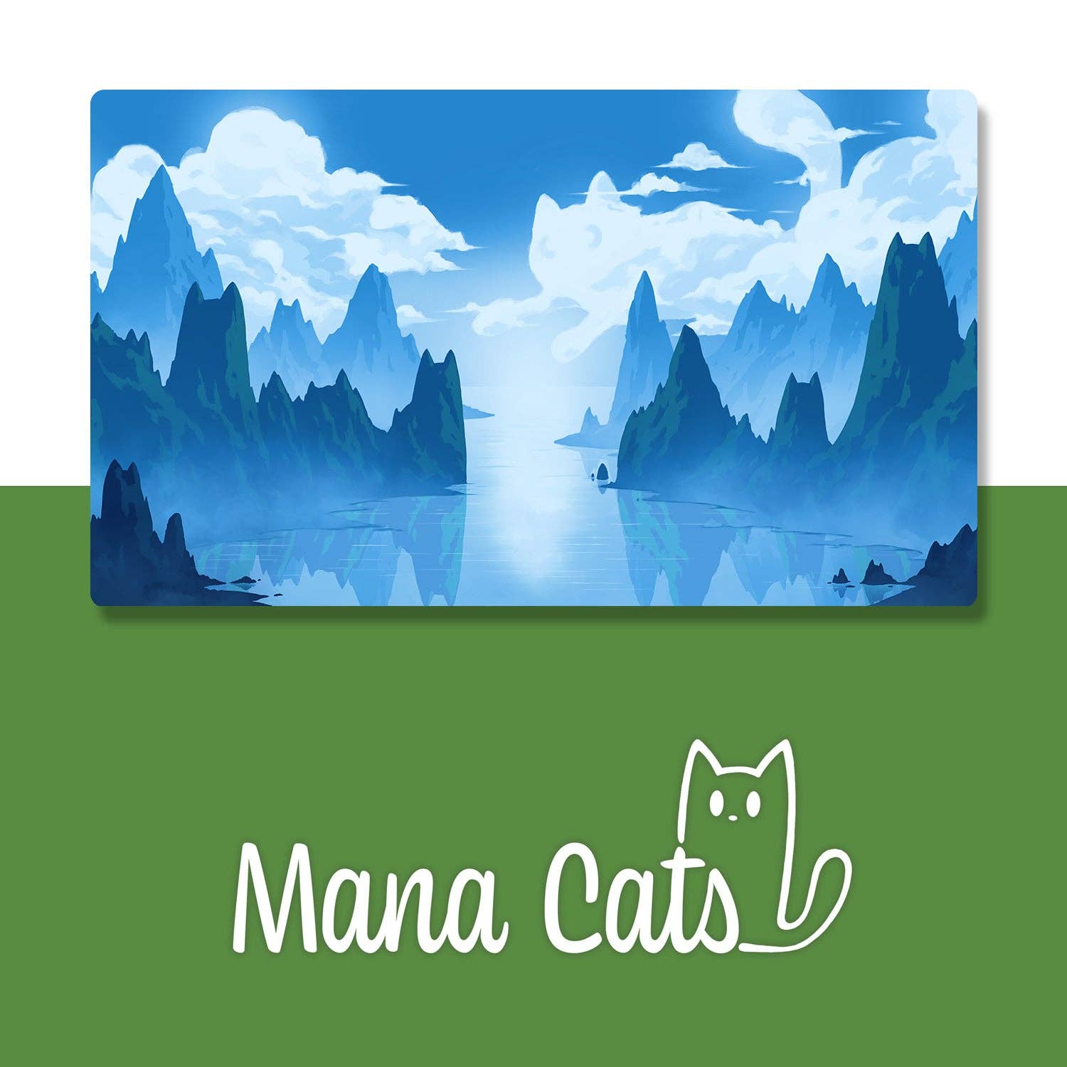 Caverns & Calicos - Wholesale Mousepad/Trackpad - ManaCat Island Playmat6