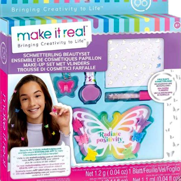 Make it Real: Butterfly Dreams Cosmetic Set for wholesale by Empire Discount