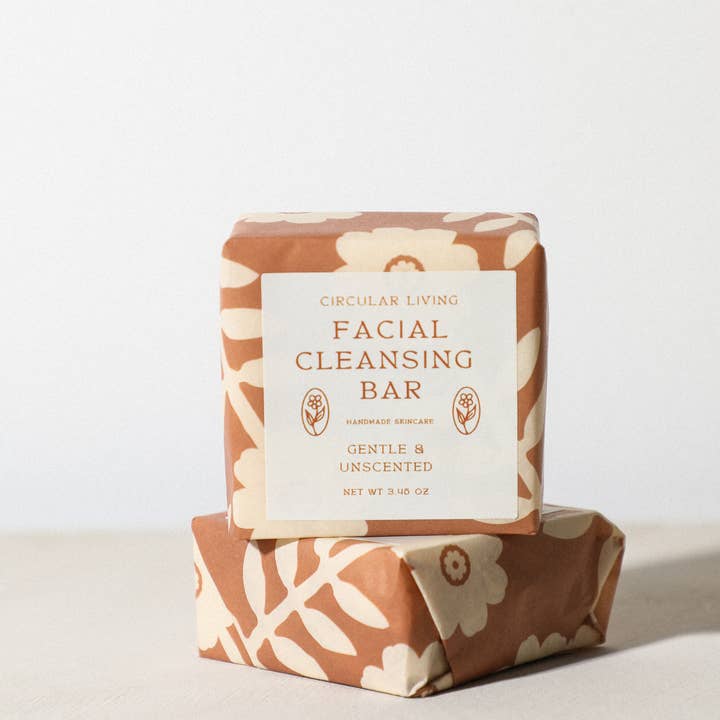 Circular Living - Wholesale Facial Cleanser - Facial Cleansing Bar, Gentle & Unscented
