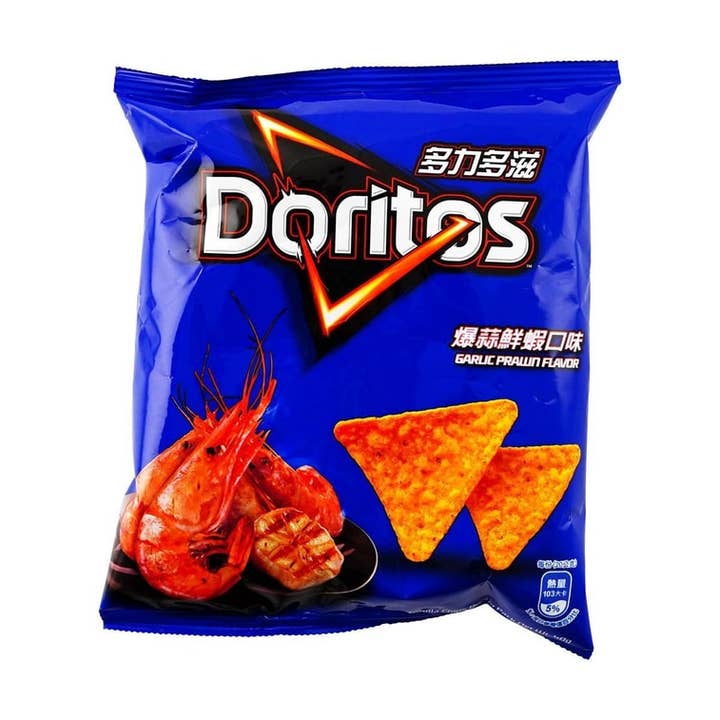 DORITOS Garlic Shrimp Flavor Tortilla Chips 40g for wholesale by Scale Distribution