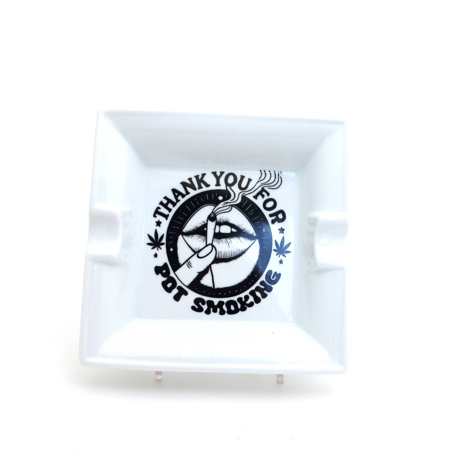 Lenny Mud - Wholesale Ashtray - Thank You For Pot Smoking Ceramic Ashtray, Gift for smoker6