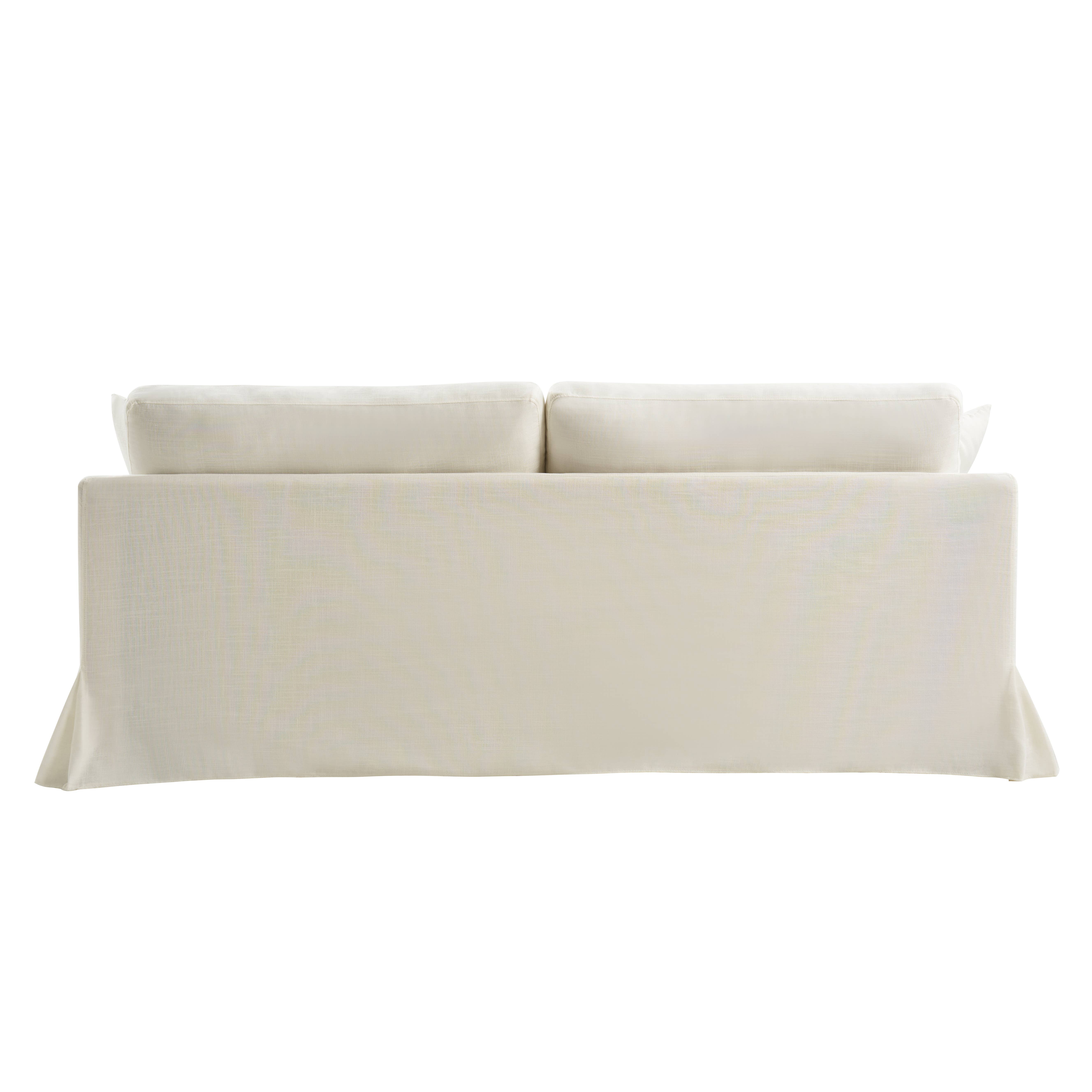 White Patrice Slipcovered Sofa for wholesale on Faire3