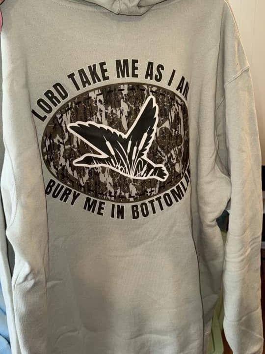 Bury Me in Bottomland for wholesale by Feathered Tracks Co.