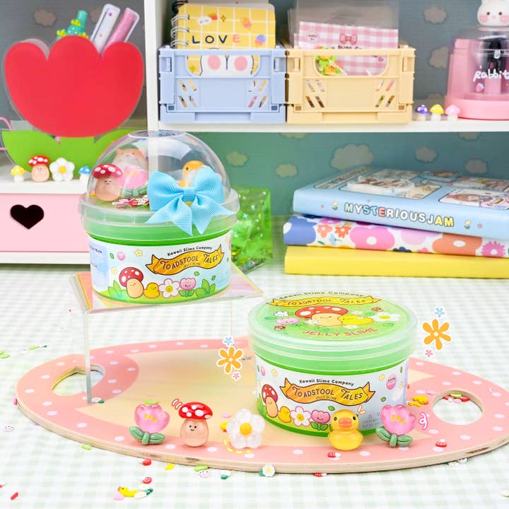 Kawaii Slime Company - Wholesale Putty/Slime - Kids - Toadstool Tales Cloud Slime (4pcs/case)2