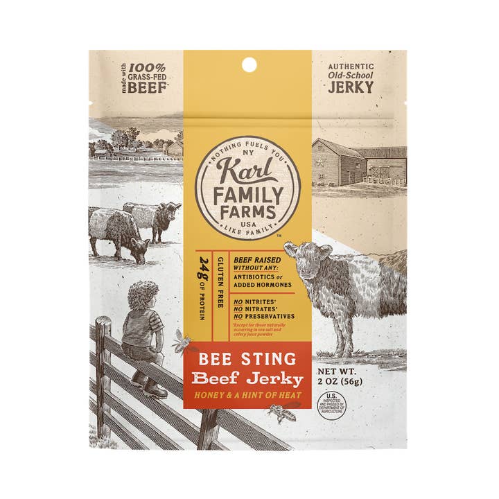 Bienenstich Beef Jerky für den Großhandel von Karl Family Farms
