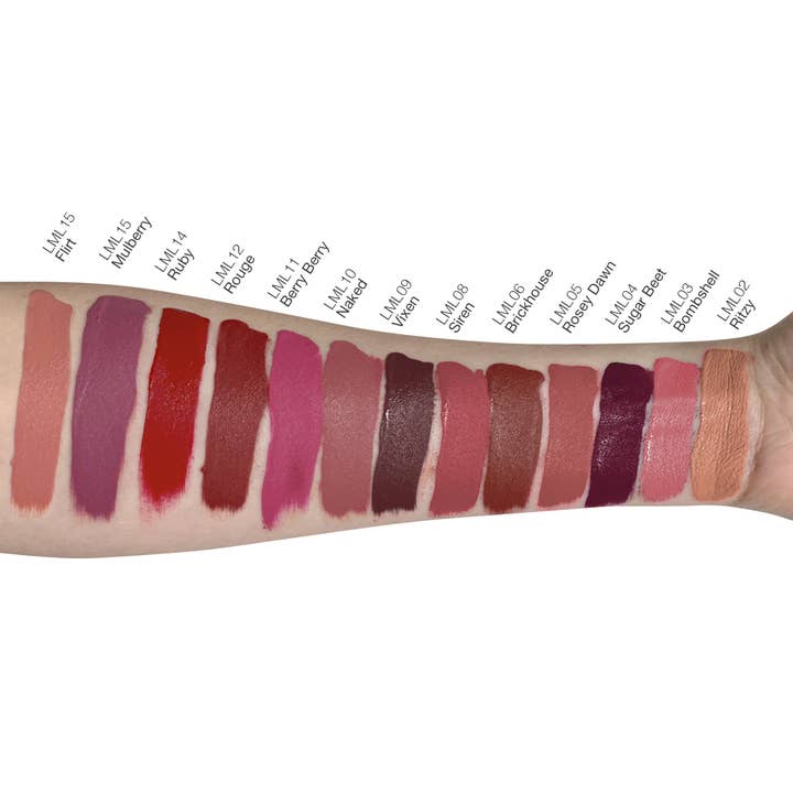 Lazy Genius - Venta al por mayor Barra de labios - Lápiz labial líquido a mate - Ritzy1