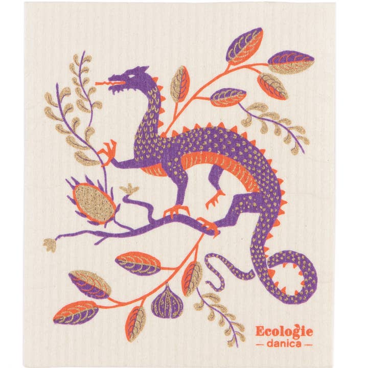 Ember Swedish Dishcloth for wholesale by Danica Studio