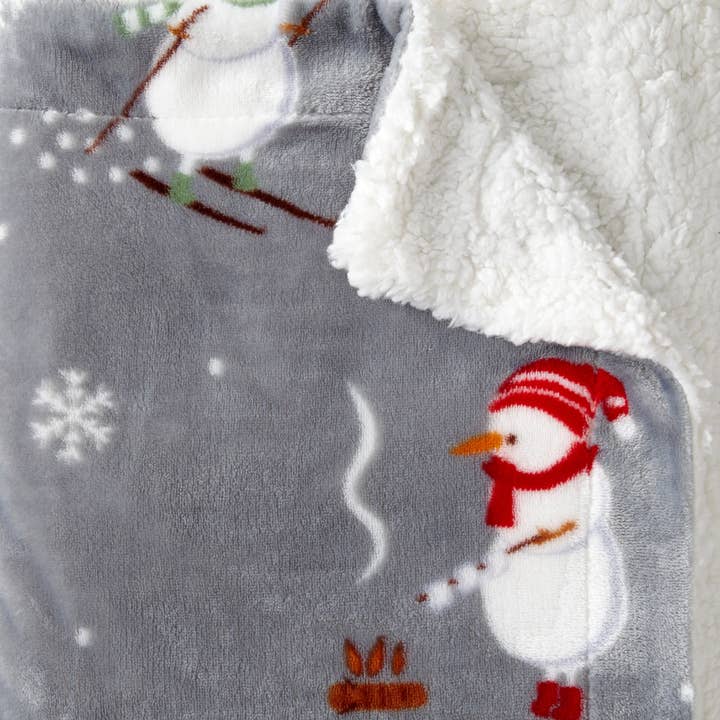 BH Collective - Wholesale Throw Blanket - Sherpa Throw Blanket - Eve Collection3