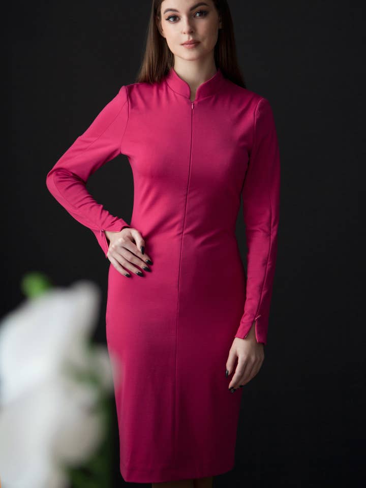 Abito in jersey a maniche lunghe per la vendita all'ingrosso da parte di TAVROVSKA