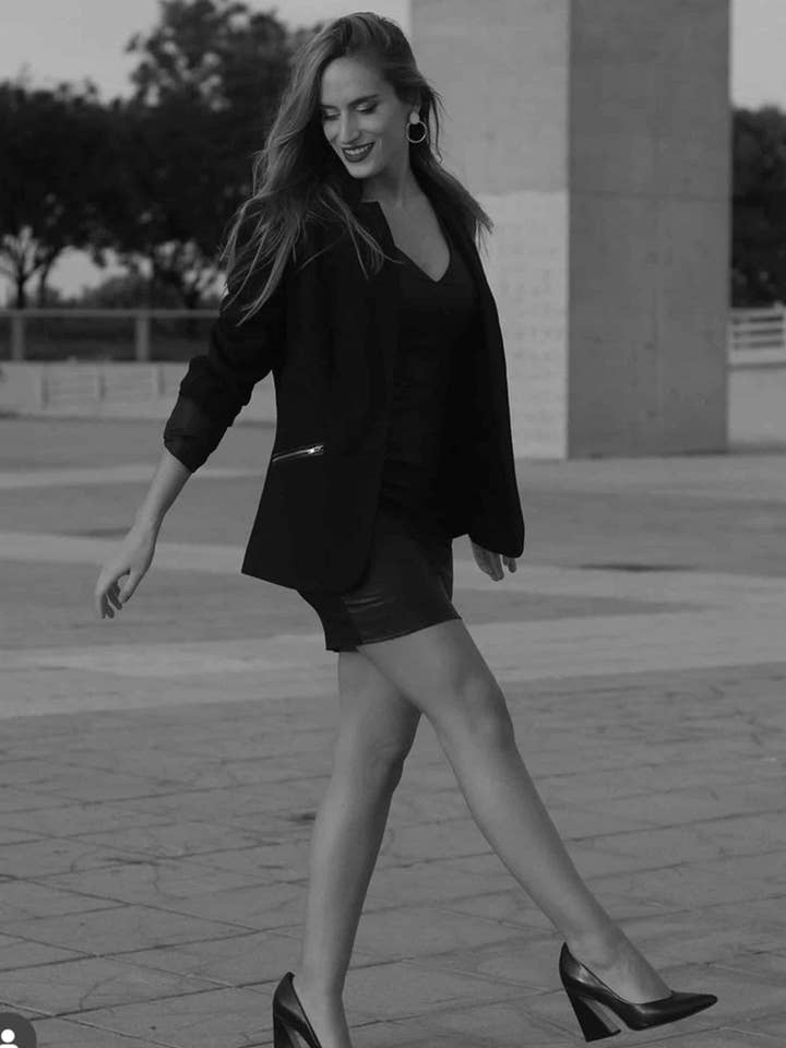 Mangará Atelier - Wholesale High Heels - Women's - Maraca Leather Pumps Maraca – Women’s 10 cm Geometric Block Heel Shoes2