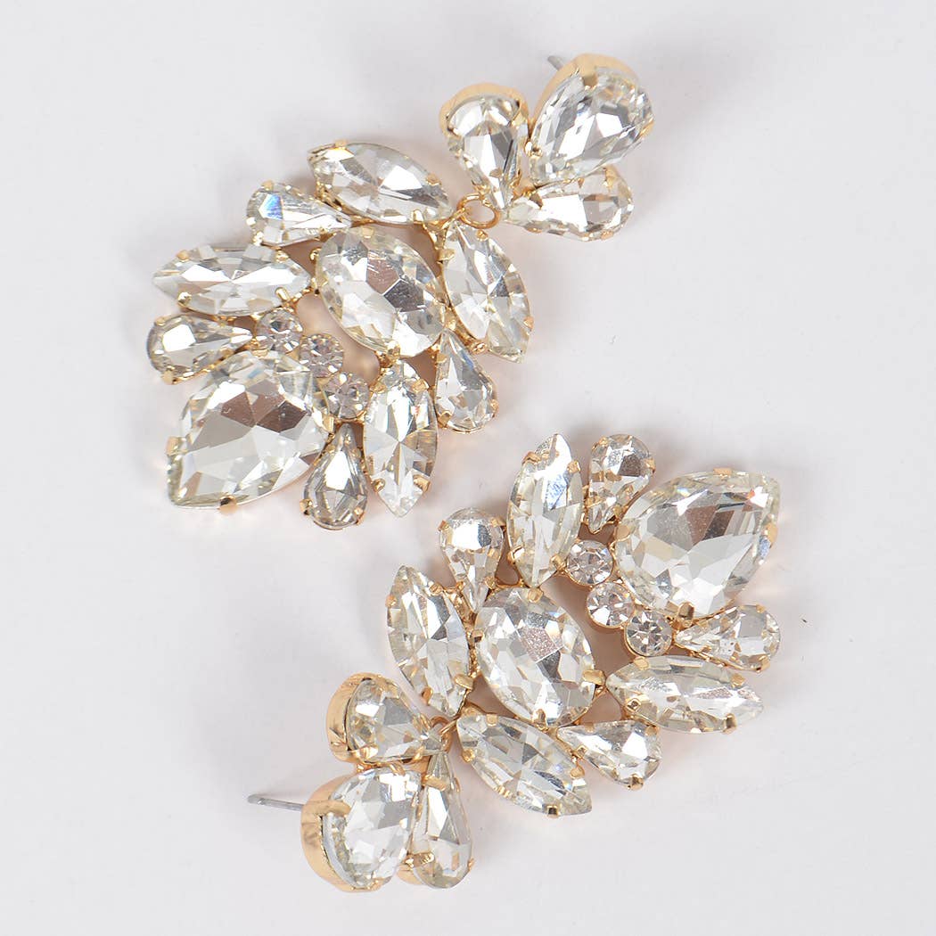 3AM BY H&D ACCESSORIES - Wholesale Dangle Earrings - Multi Stone Party Earring2