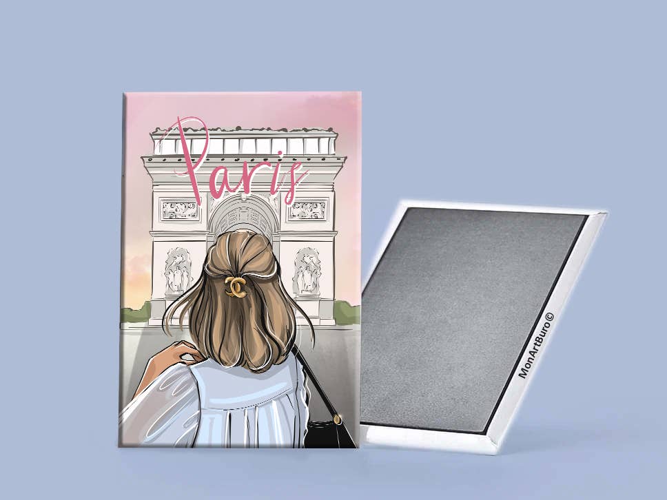 MonArtBuro – wholesale Magnet – Paris-themed fridge magnets7