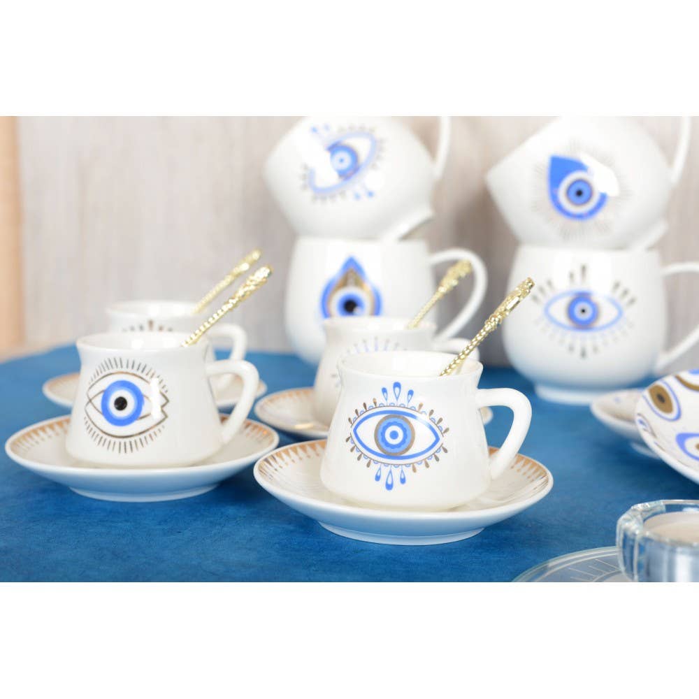 AULICA - Wholesale Coffee/Tea Cup - Lucky cups and saucers - set of 41
